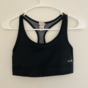 Champion reversible black and grey Sports Bra